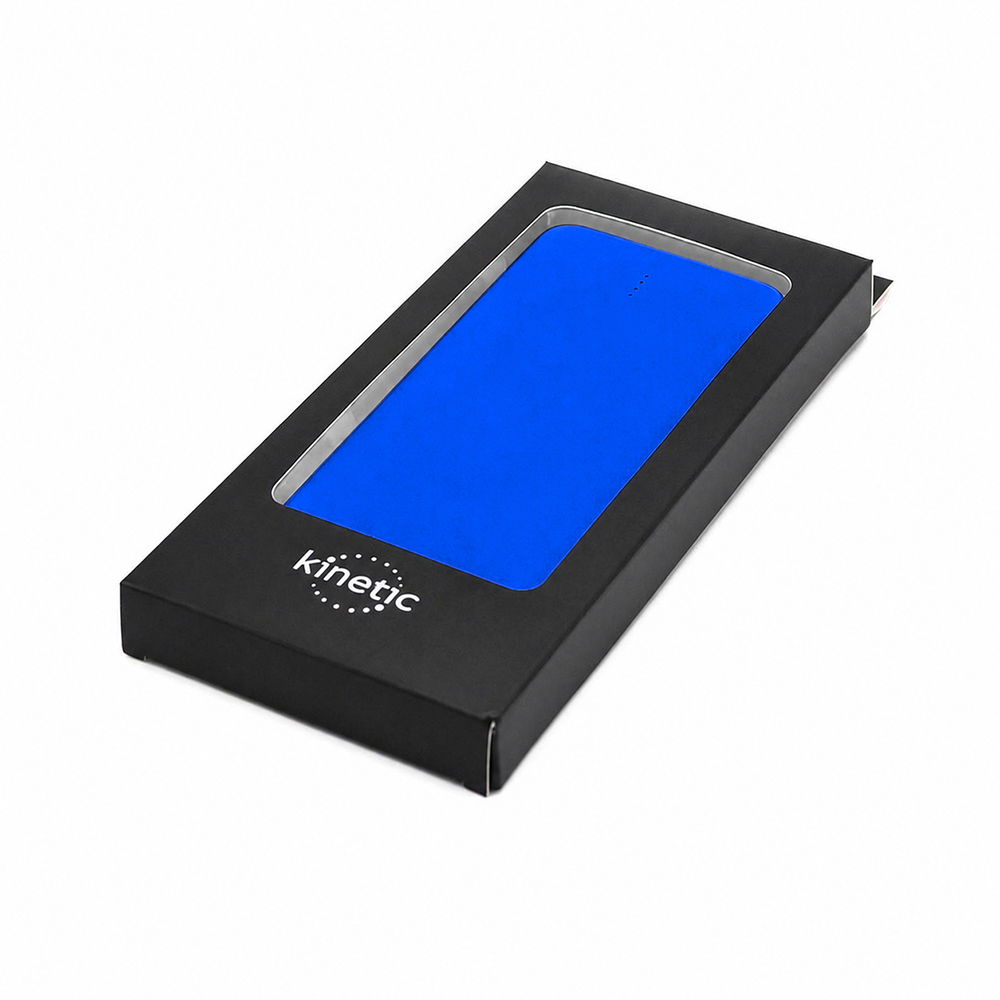 Внешний аккумулятор Saming, 10000mAh, синий — изображение 3