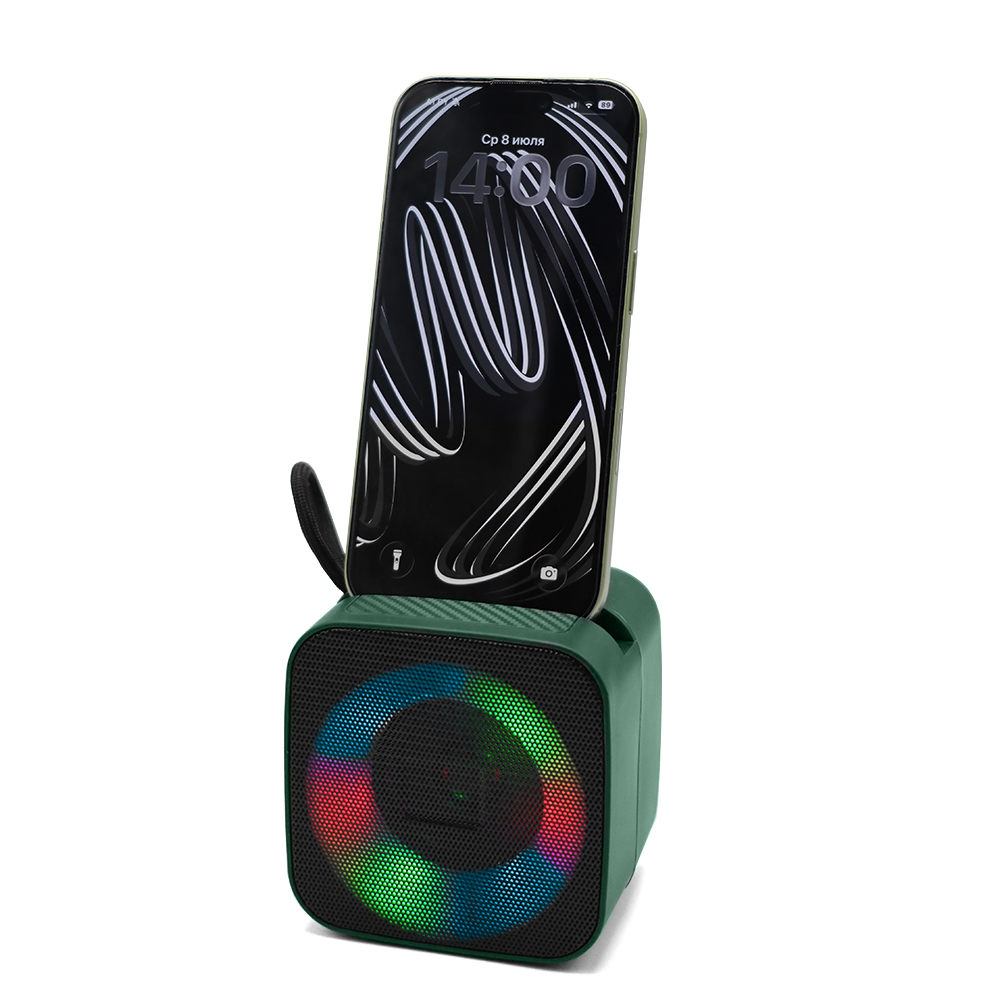 Беспроводная Bluetooth колонка Beat 5W, зеленый — изображение 4