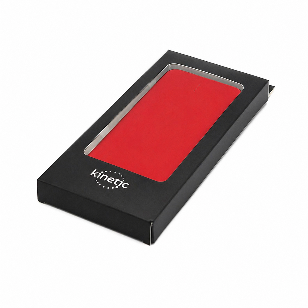 Внешний аккумулятор Saming, 10000mAh, красный — изображение 3