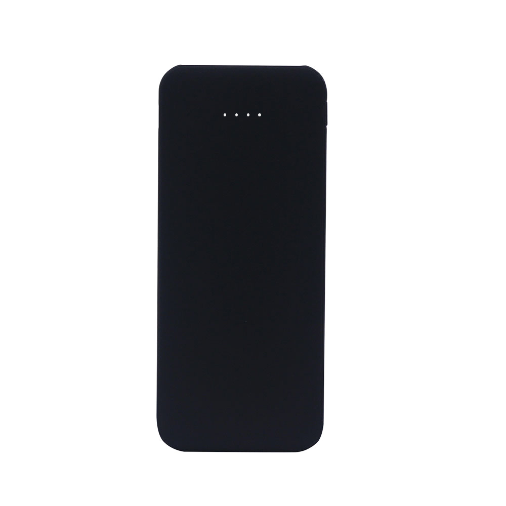 Внешний аккумулятор Arrida 5000mAh, с покрытием Baby skin, черный — изображение 2