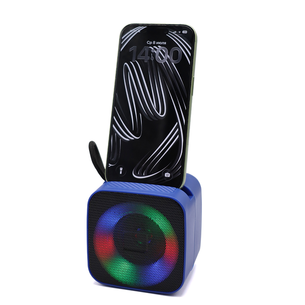Беспроводная Bluetooth колонка Beat 5W, синий - изображение 4