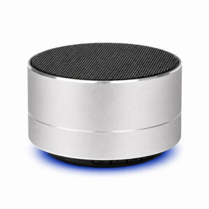 Беспроводная Bluetooth колонка MuzOn, серебристая
