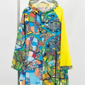 Дождевик классический RainCoat на заказ, разноцветный, единый размер - изображение 1
