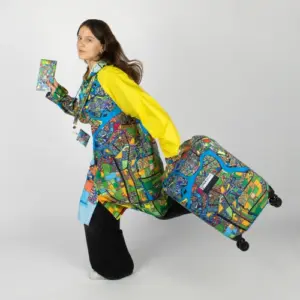 Дождевик классический RainCoat на заказ, разноцветный, единый размер - изображение 8
