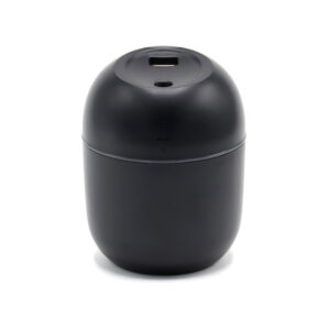 Светодиодный USB увлажнитель Egg с подсветкой, черный-S