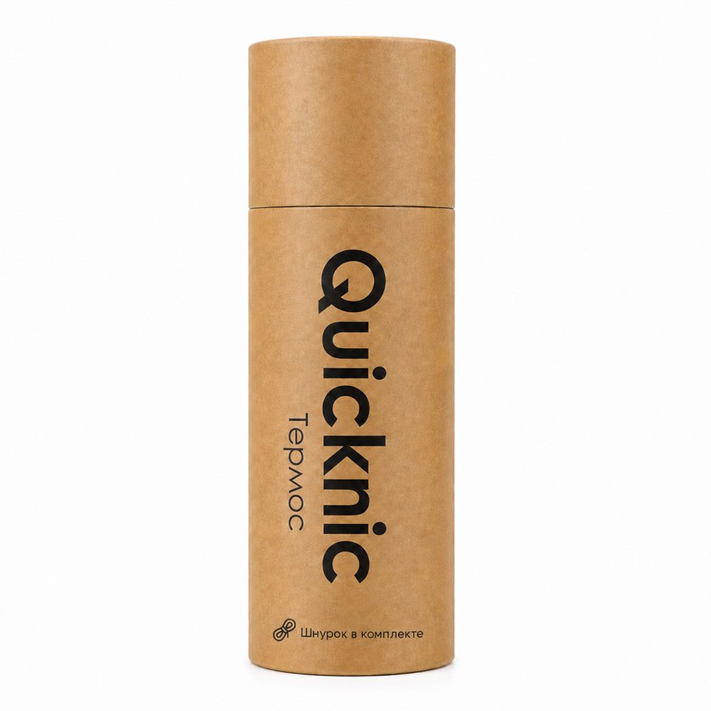 Термос Quicknic, чёрный — изображение 2