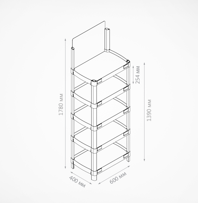 Пластиковый дисплей UNIFLEX — изображение 4