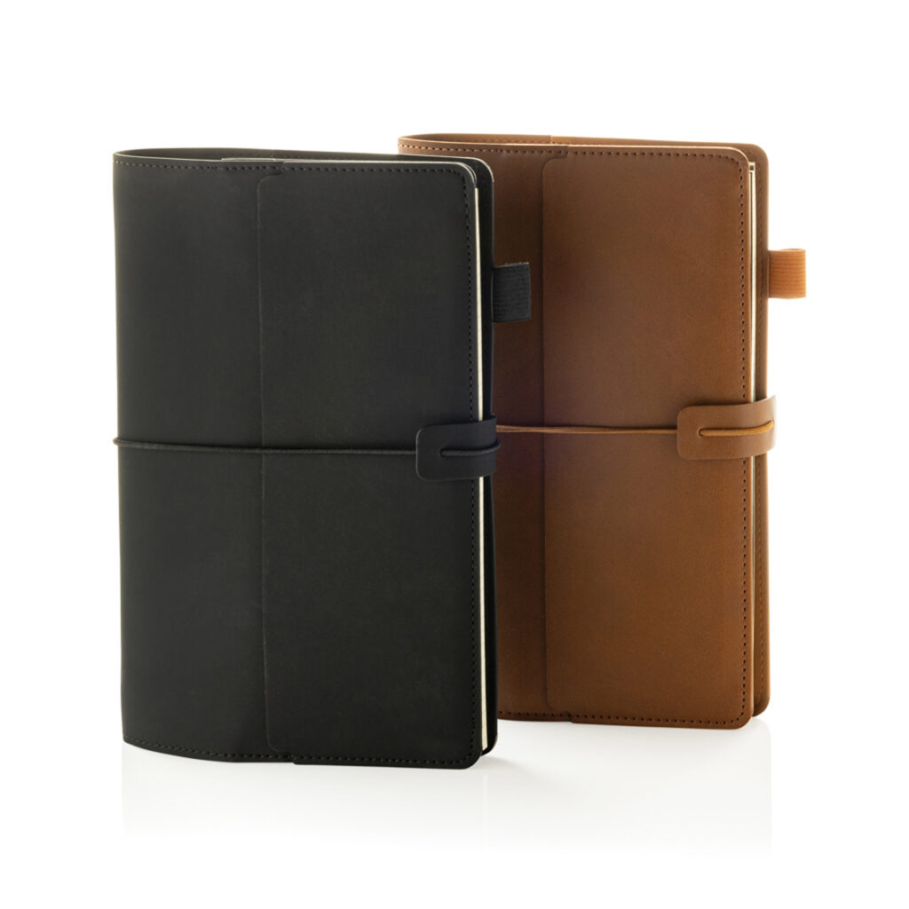 Многофункциональный блокнот Daily Notes Binder 3 в 1 в обложке из PU, А5 коричневый
