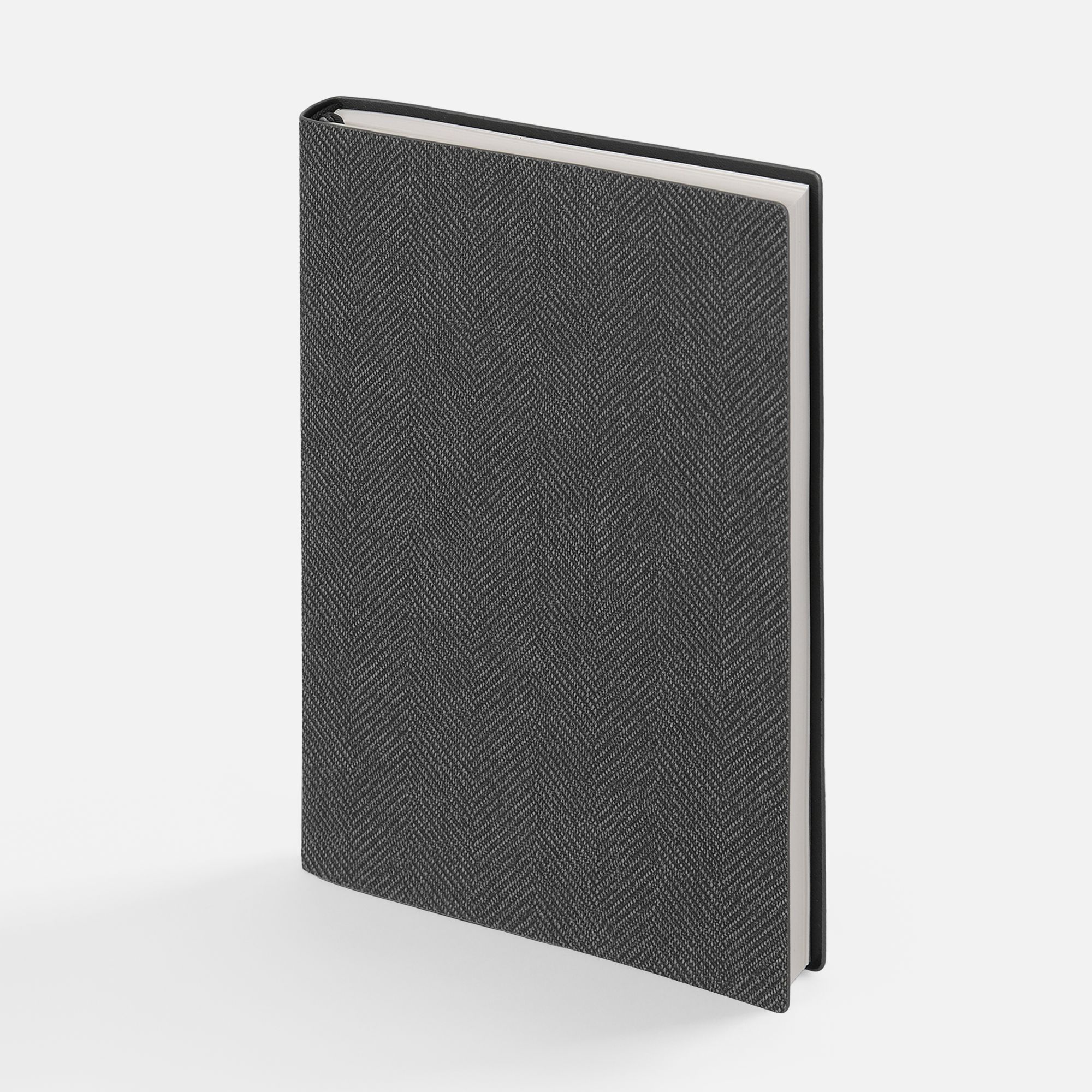 Ежедневник-органайзер Twill, недатированный, черный - изображение 7