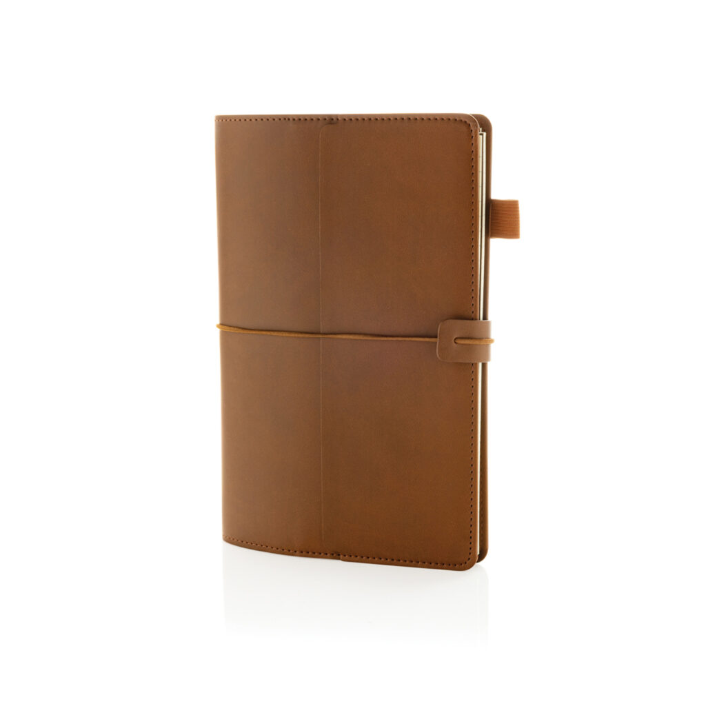 Многофункциональный блокнот Daily Notes Binder 3 в 1 в обложке из PU, А5 коричневый