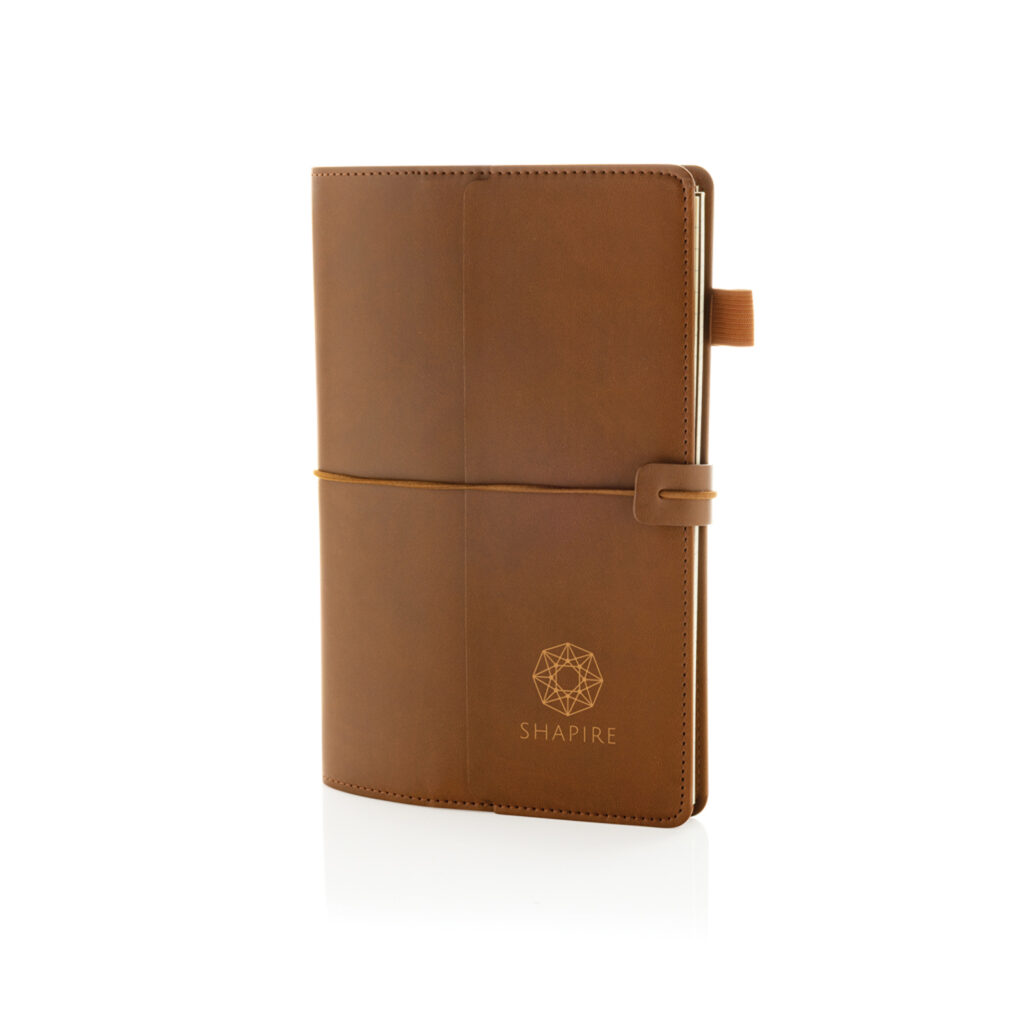 Многофункциональный блокнот Daily Notes Binder 3 в 1 в обложке из PU, А5 коричневый