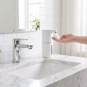 Сенсорный дозатор для мыла Foamy, белый - изображение 6