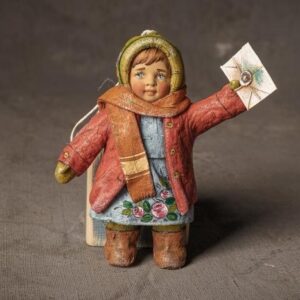 Новогодняя игрушка "Машенька с письмом" - изображение 2
