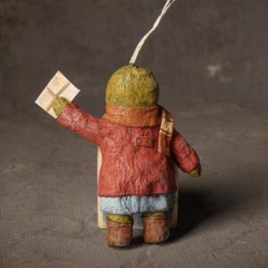 Новогодняя игрушка "Машенька с письмом" - изображение 3