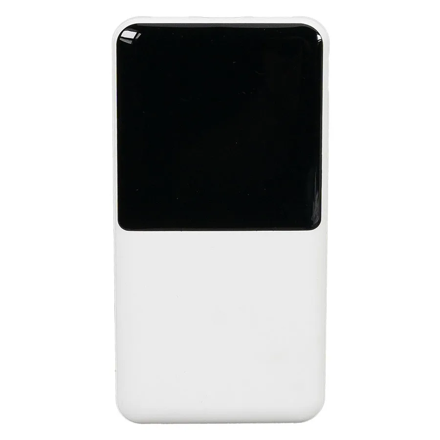 Универсальный аккумулятор QUART 10 (10000мАч) с быстрой зарядкой, софт-тач