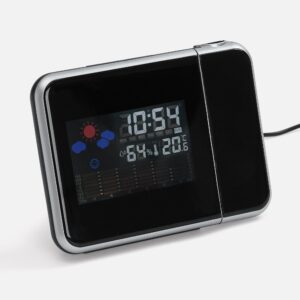 Метеостанция с проекционными часами Climavista, черная - изображение 2