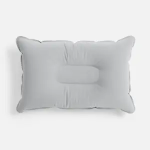 Надувная подушка Pillowish, серая - изображение 1