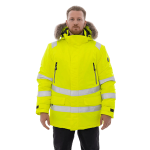 Зимняя сигнальная куртка-парка Brodeks KW 220 - изображение 1