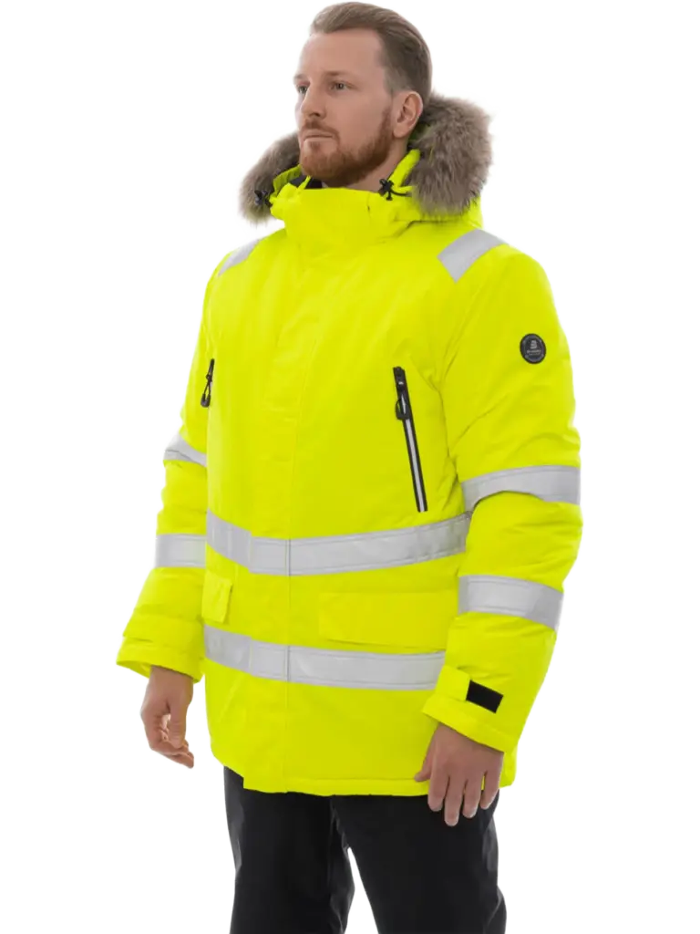 Зимняя сигнальная куртка-парка Brodeks KW 220