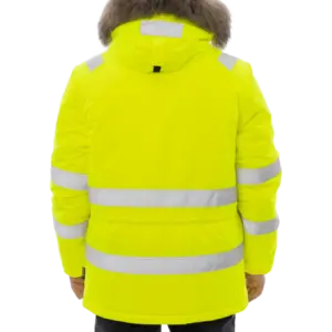 Зимняя сигнальная куртка-парка Brodeks KW 220 - изображение 3