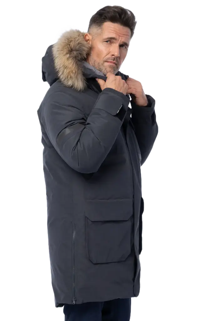 Зимняя пуховая куртка-парка Brodeks KW233 Premium