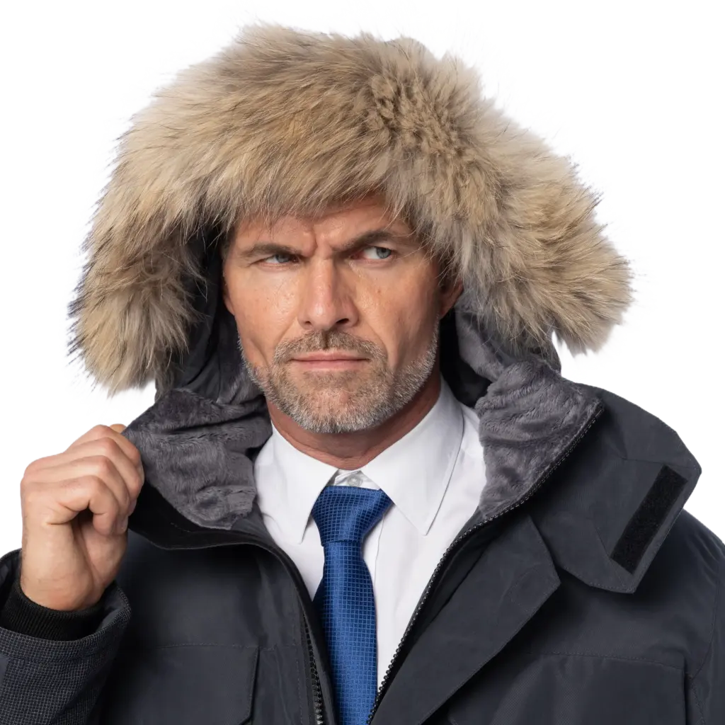 Зимняя пуховая куртка-парка Brodeks KW233 Premium