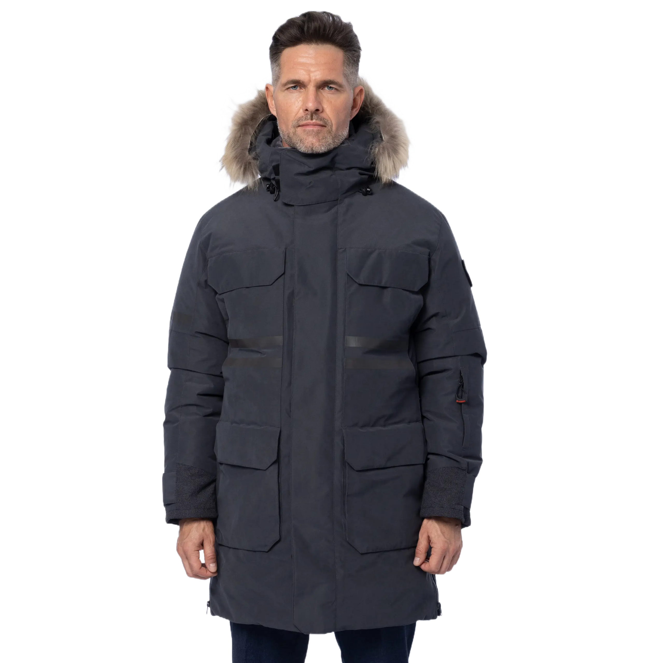 Зимняя пуховая куртка-парка Brodeks KW233 Premium - изображение 1